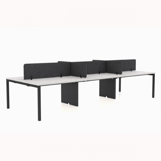 Haks Altı'lı Ofis Büro Çalışma Masası (360 cm)